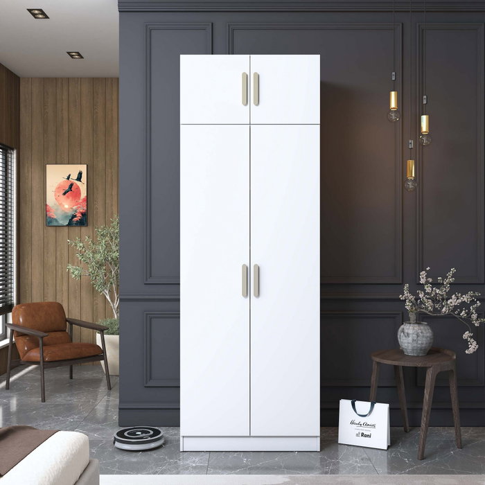 Hanah Home Armario BA210 - 4619 Blanco